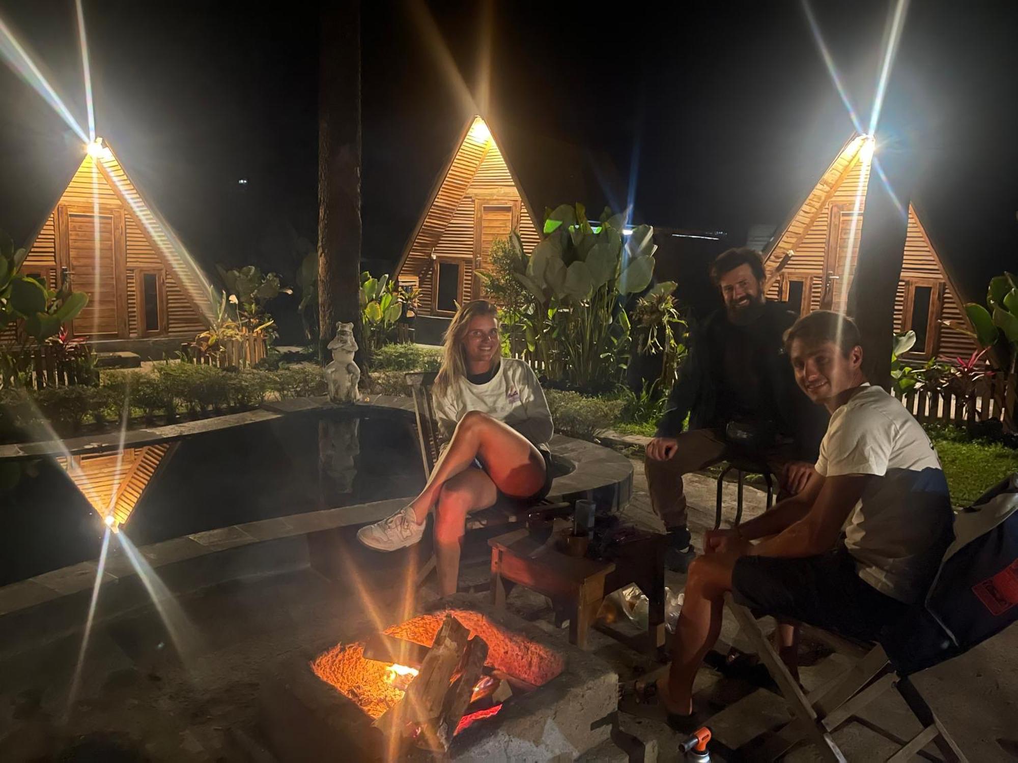 Ferienwohnung Triangle House And Private Hot Spring Kintamani Exterior foto