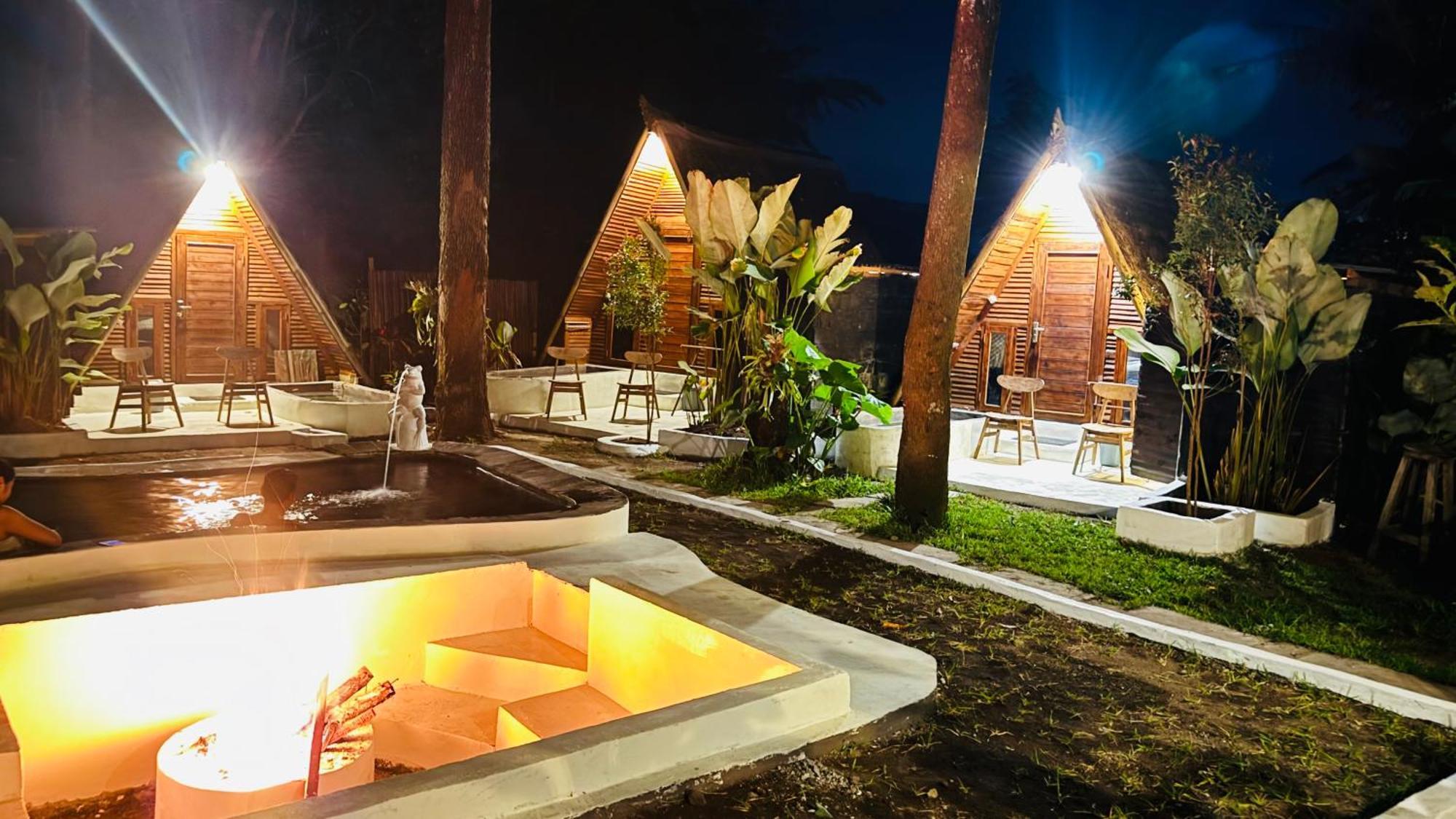 Ferienwohnung Triangle House And Private Hot Spring Kintamani Exterior foto
