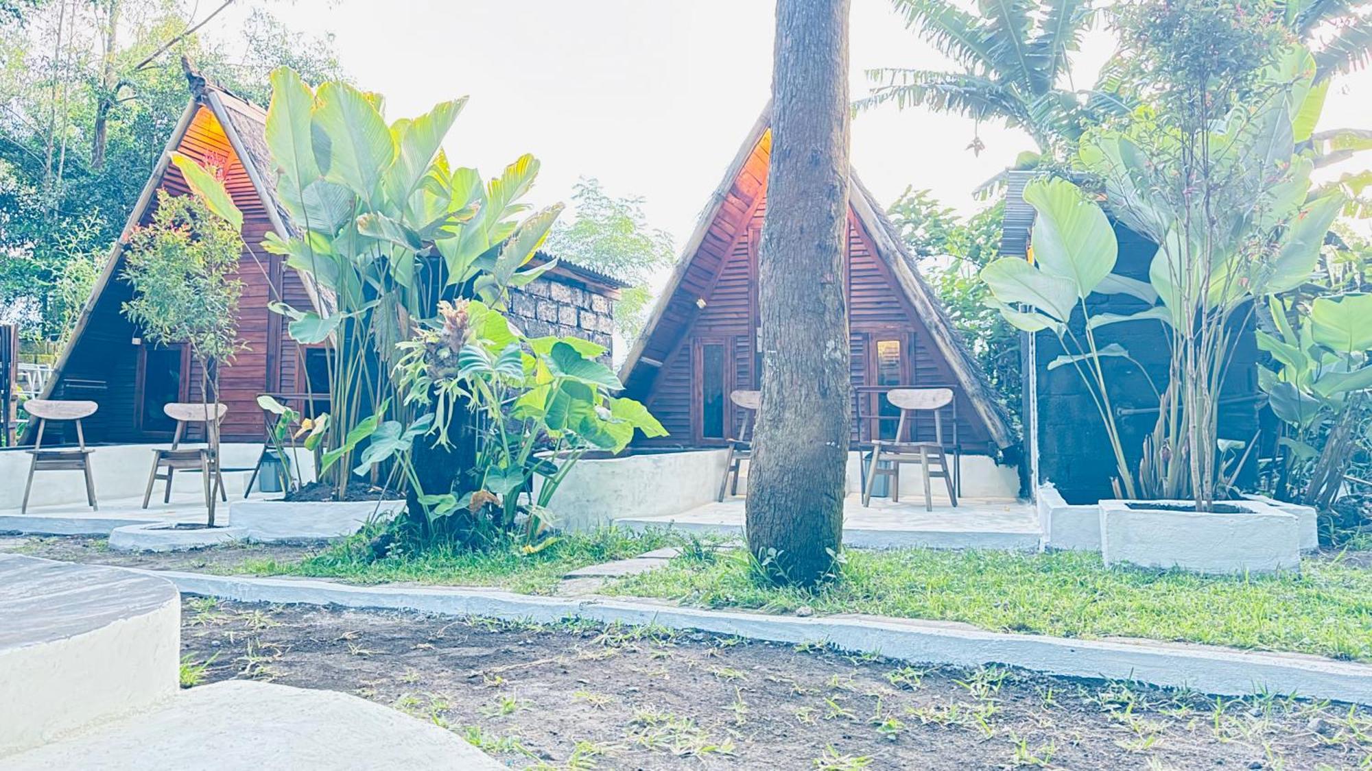 Ferienwohnung Triangle House And Private Hot Spring Kintamani Exterior foto